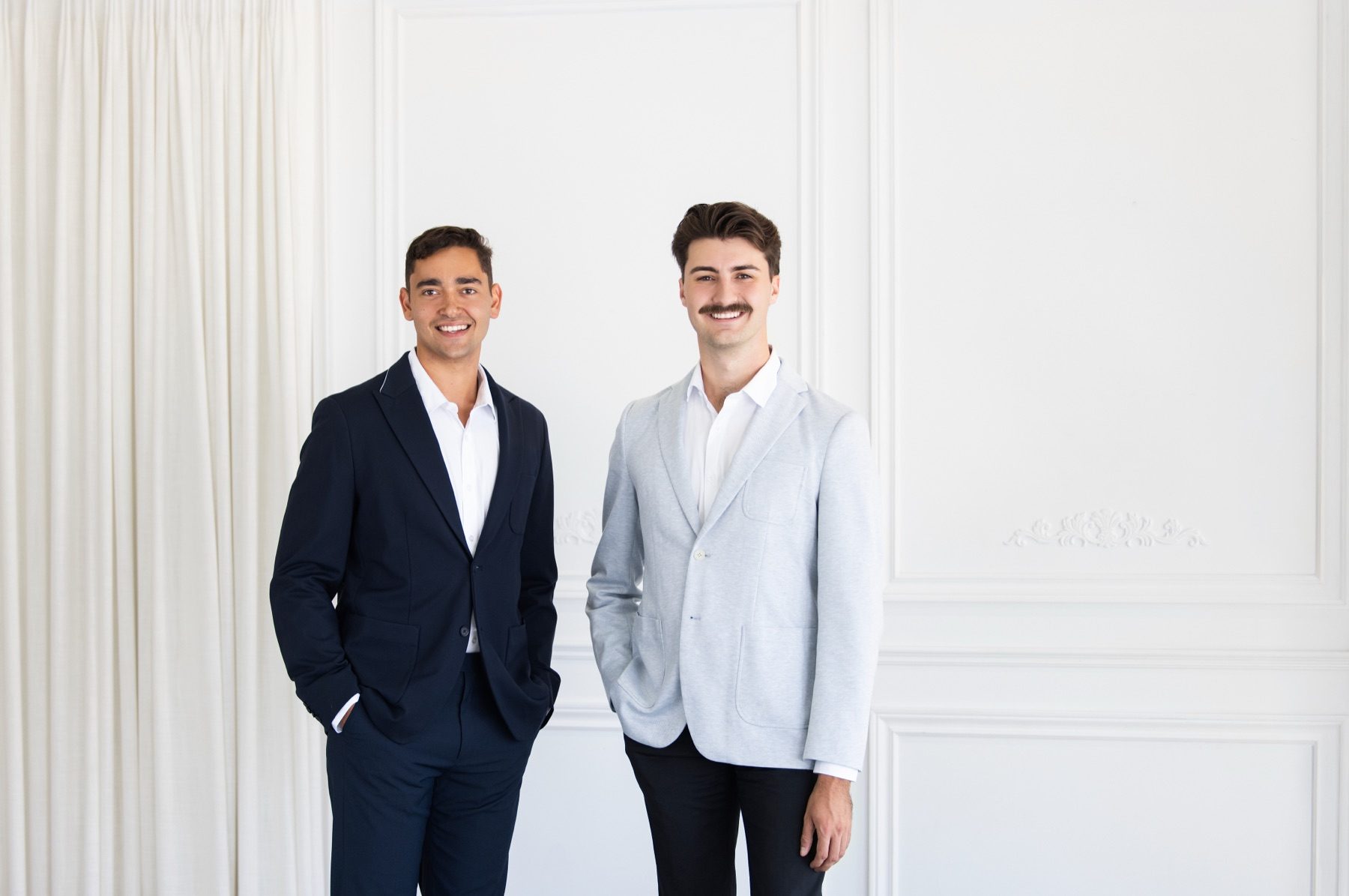William Bélanger et Isaac Mañon-Beauchemin, courtiers immobiliers résidentiels du Groupe Bélanger-Mañon